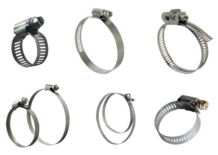 Stainless Steel Clamp — dimension drawing 1