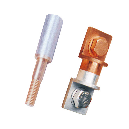 Copper-Aluminium connecting tube & Copper-Aluminium Conductor with jointing Clamp reference image