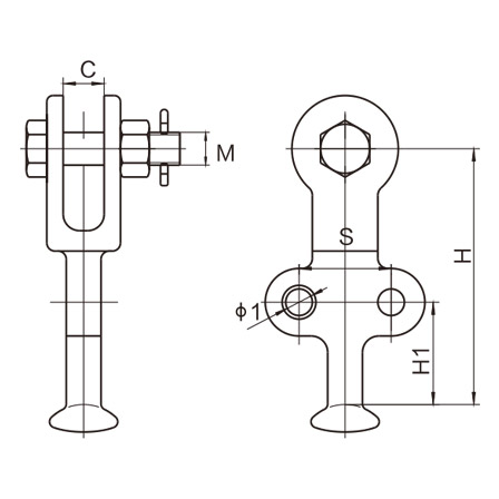 QSJ Ball clevis reference image